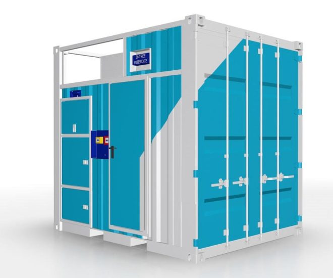 Conteneur Mobile - Alimentation et Stockage d'énergie